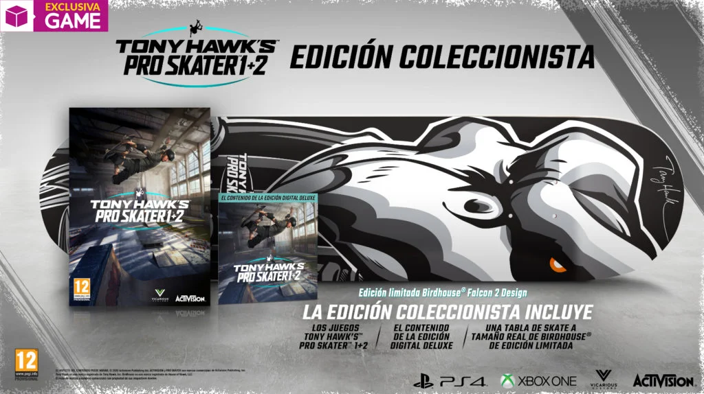 tony hawks edicion coleccionista