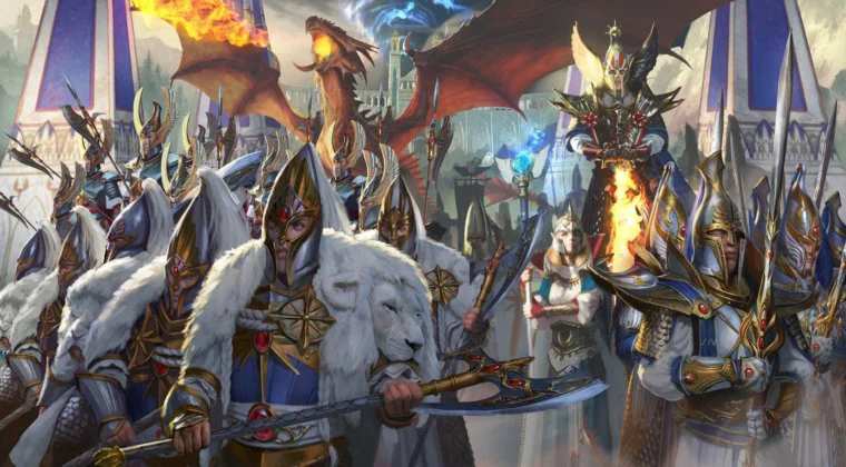 Imagen de Henry Cavill, insólito protagonista del nuevo DLC de Total War: Warhammer 2