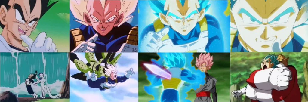 vegeta pose maldita dragon ball