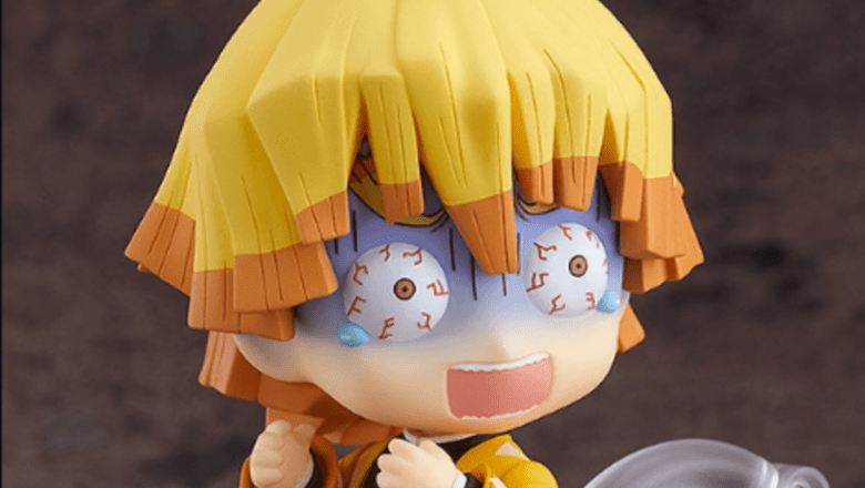 Así es el Nendoroid de Zenitsu, de Kimetsu no Yaiba