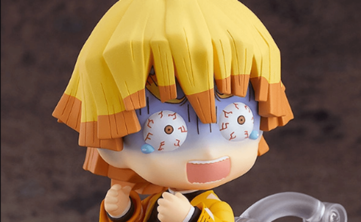 Así es el Nendoroid de Zenitsu, de Kimetsu no Yaiba