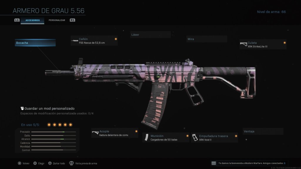 Grau Modern Warfare y Warzone