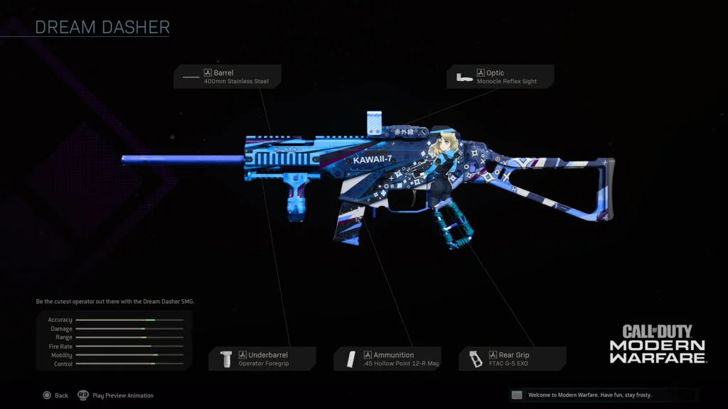 Dream Dasher Modern Warfare y Warzone