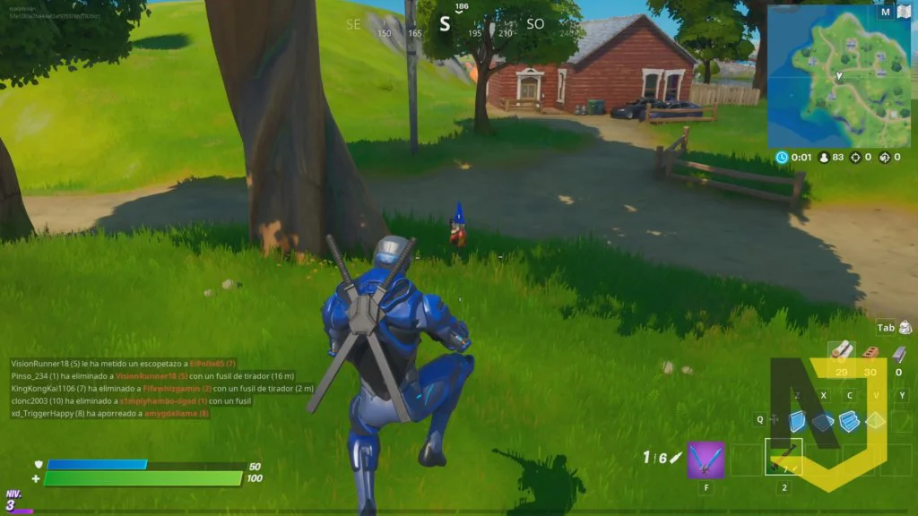 Fortnite desafios 5