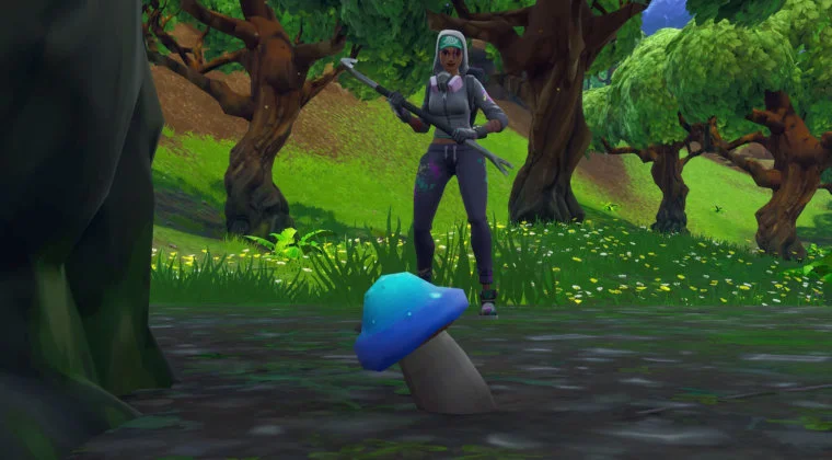 Imagen de Aparece en Fortnite un nuevo tipo de hongo que está vivo y puede hablar