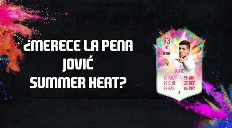 Imagen de FIFA 20: ¿Merece la pena Luka Jovic Summer Heat? + Solución de su SBC