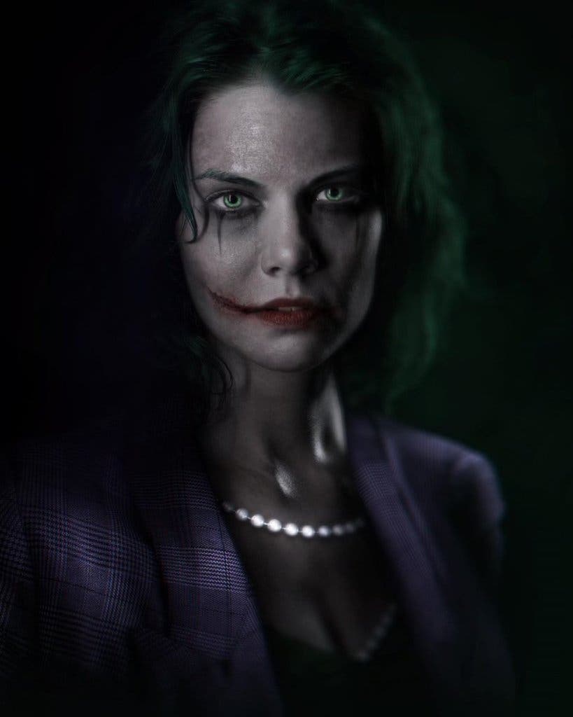 Lauren Cohan como el nuevo Joker