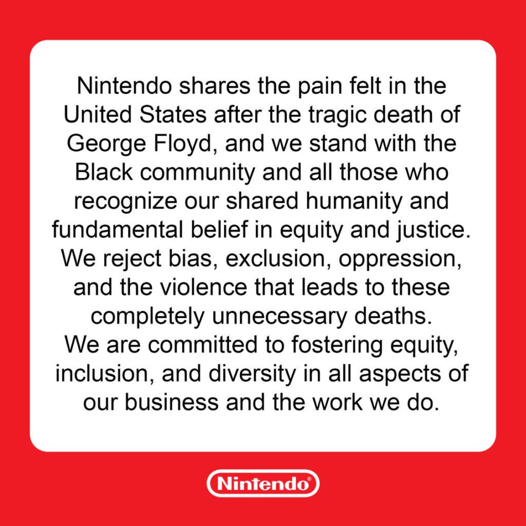 Mensaje Nintendo