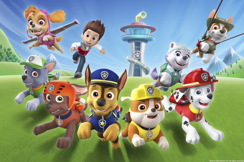 Paw Patrol Core Poster TM Towerl Nick Jr Nickelodeon Preschool USA Press