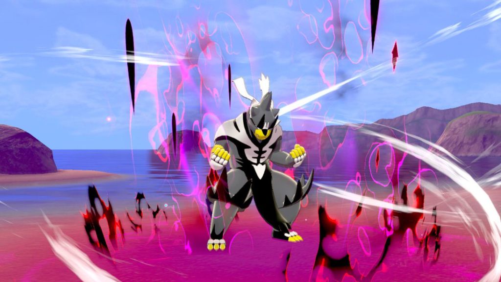 Pokémon Espada y Escudo Urshifu Estilo Brusco Golpe Oscuro