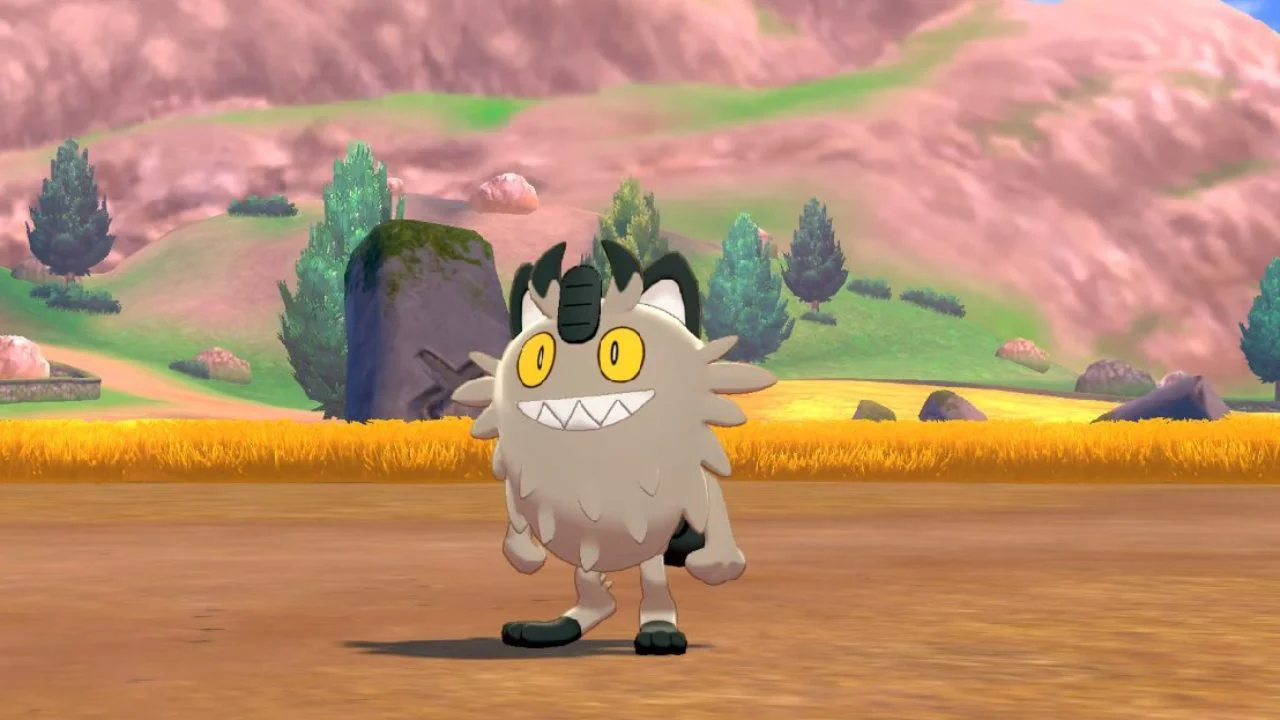 Pokémon Espada y Escudo Meowth de Galar