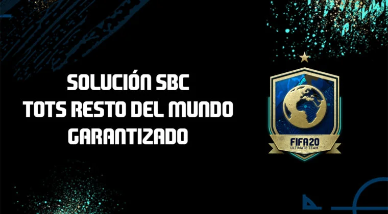 Imagen de FIFA 20: Solución al SBC 'TOTSSF RDM garantizado'