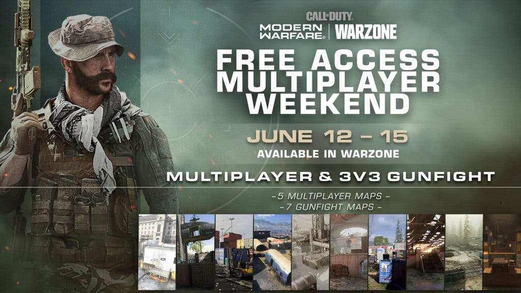 Modern Warfare y Warzone fin de semana