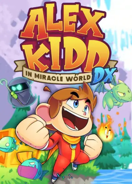 Portada de Alex Kidd in Miracle World DX