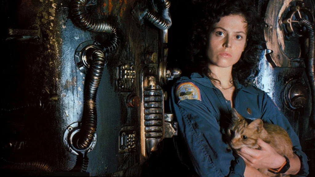 escena de alien el octavo pasajero