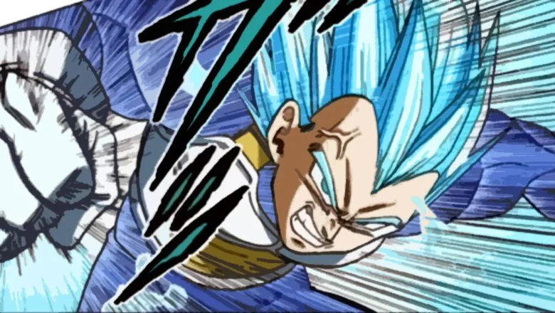 dragon ball super vegeta tecnica nueva