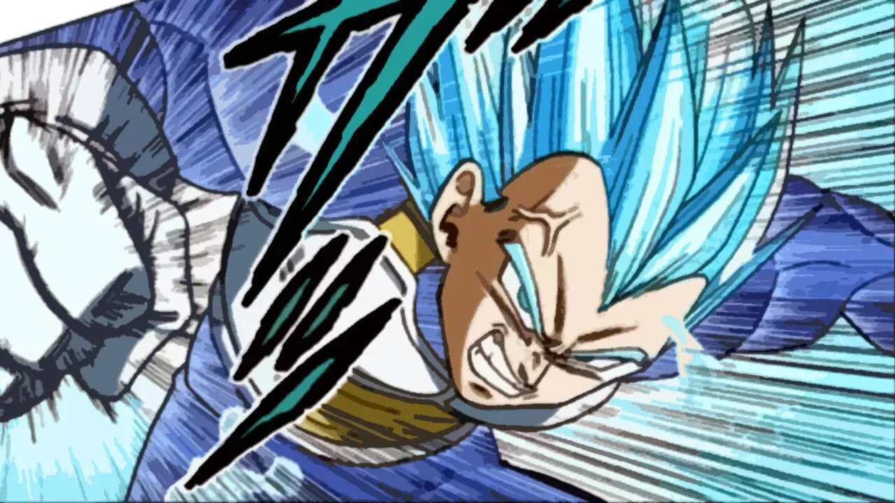 dragon ball super vegeta tecnica nueva