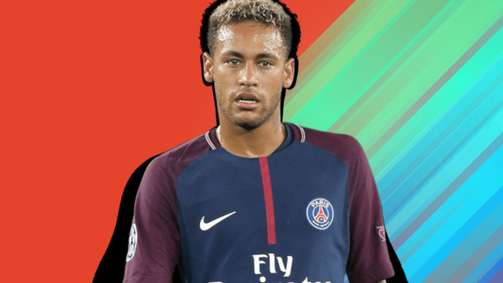 Neymar en la carátula de FIFA 21