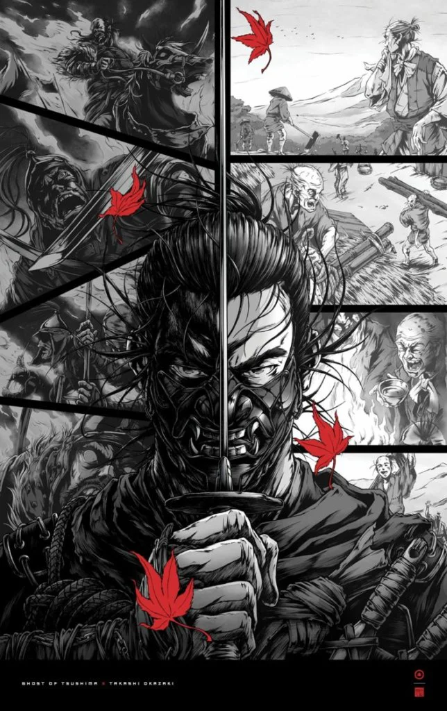 ghost of tsushima afro samurai 2 min