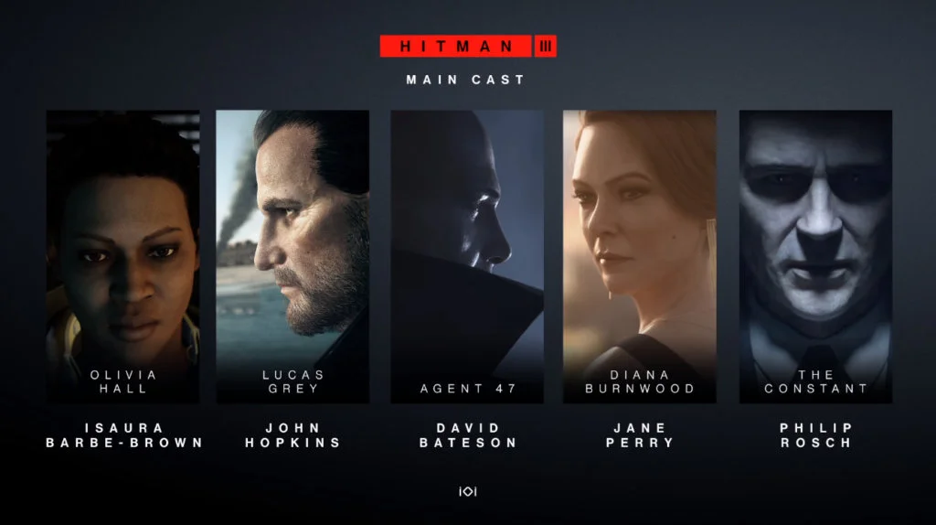hitman personajes
