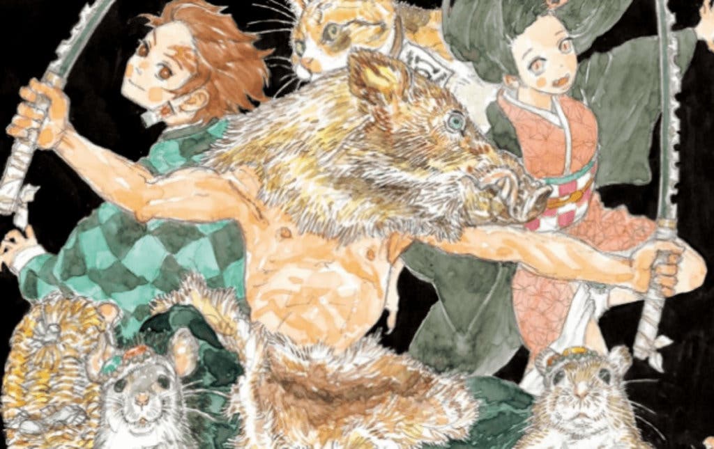El autor de Los niños del Mar dibuja a los personajes de Kimetsu no Yaiba