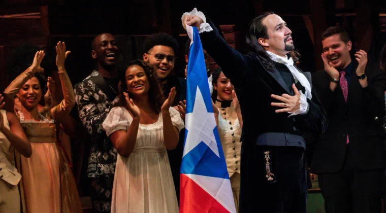 Imagen de Hamilton, la adaptación del musical para Disney Plus, es lo más visto de julio en streaming