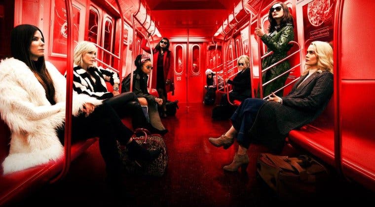 Imagen de Fecha de Ocean's 8 en Netflix, protagonizada por Sandra Bullock, Cate Blanchet y Anne Hathaway