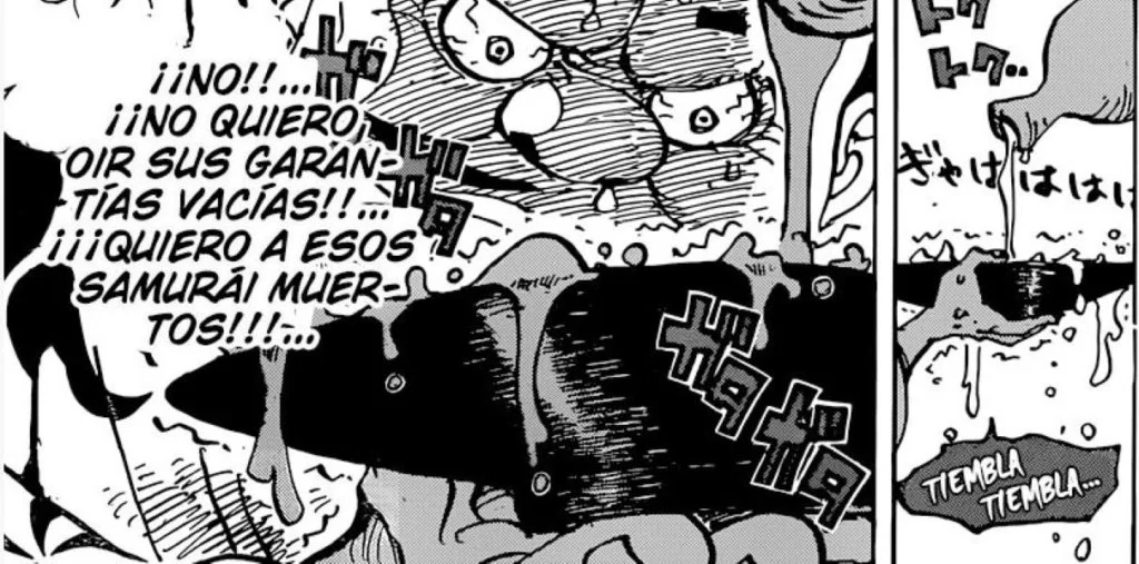 one piece 982 orochi tiembla