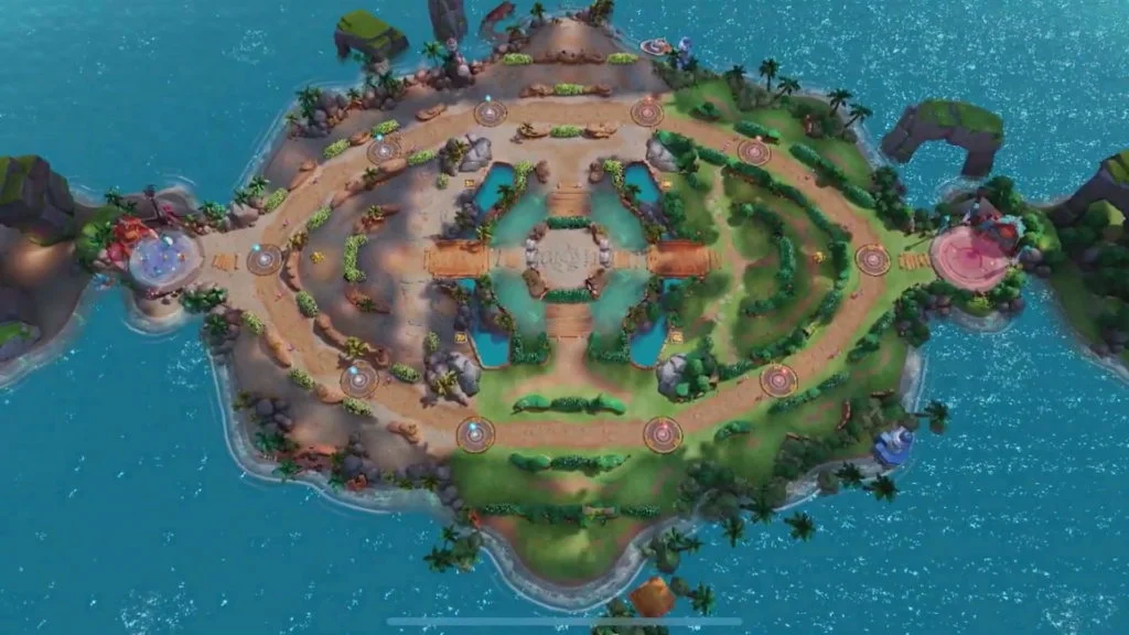 pokemon unite mapa