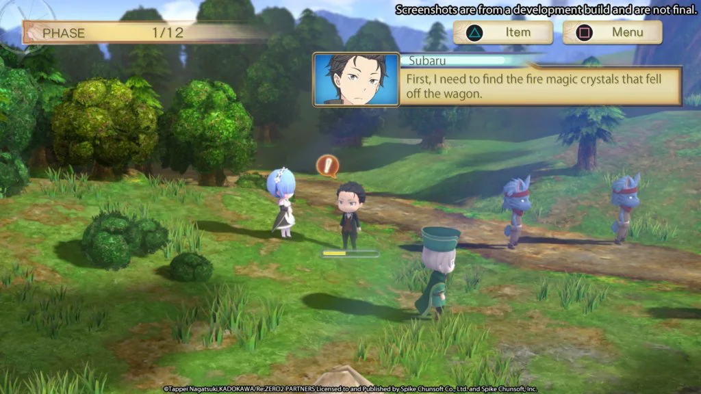 rezero the prophecy of the throne 2 min