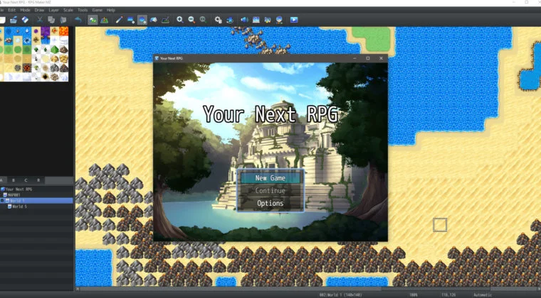 Imagen de El nuevo RPG Maker MZ lanza su primer tráiler gameplay