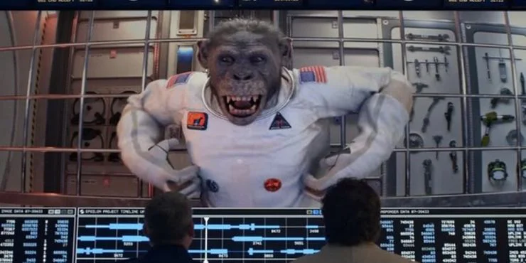 space force episode 2 chimpstronaut