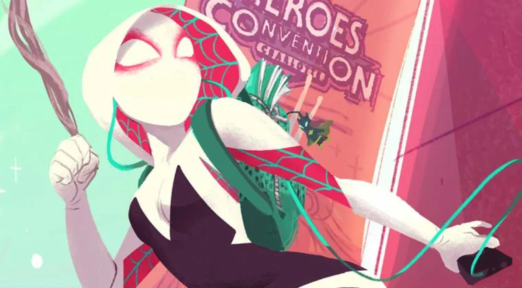 Imagen de Emma Stone se convierte en Spider-Gwen en este impresionante fanart