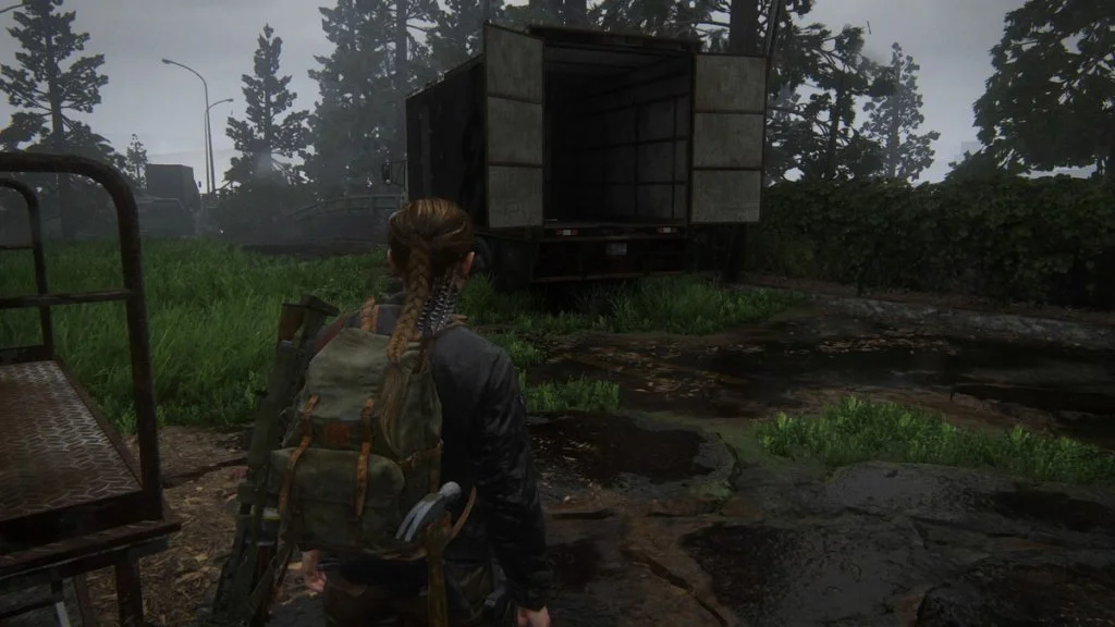 the last of us part ii abby scar island truck training manual