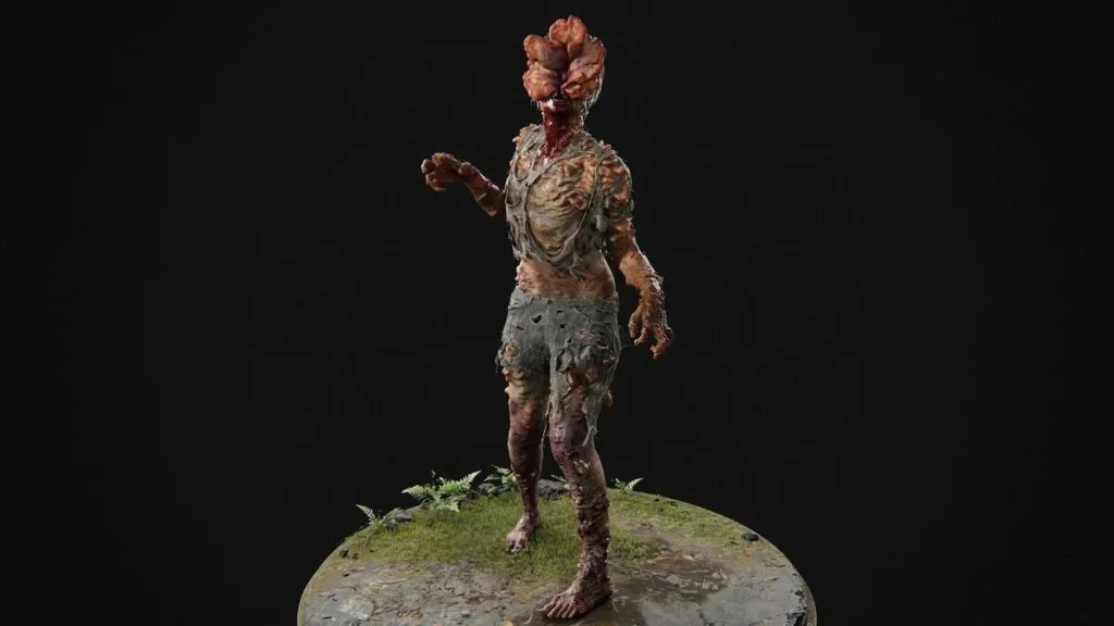 the last of us part ii clicker model
