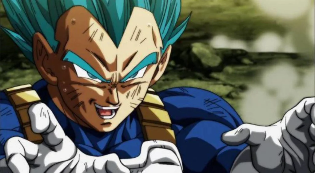 Vegeta en Dragon Ball Super