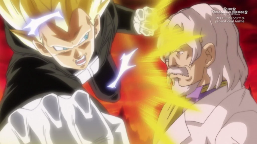 vegeta super saiyan 3 dragon ball heroes 1