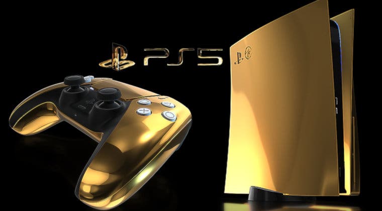 Imagen de Una exclusiva PS5 de oro de 24 kilates se pondrá a la venta este año