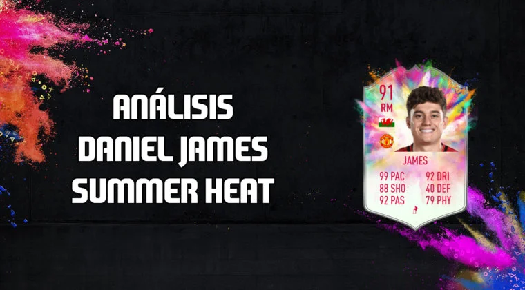 Imagen de FIFA 20: análisis de Daniel James Summer Heat, la carta free to play de esta semana
