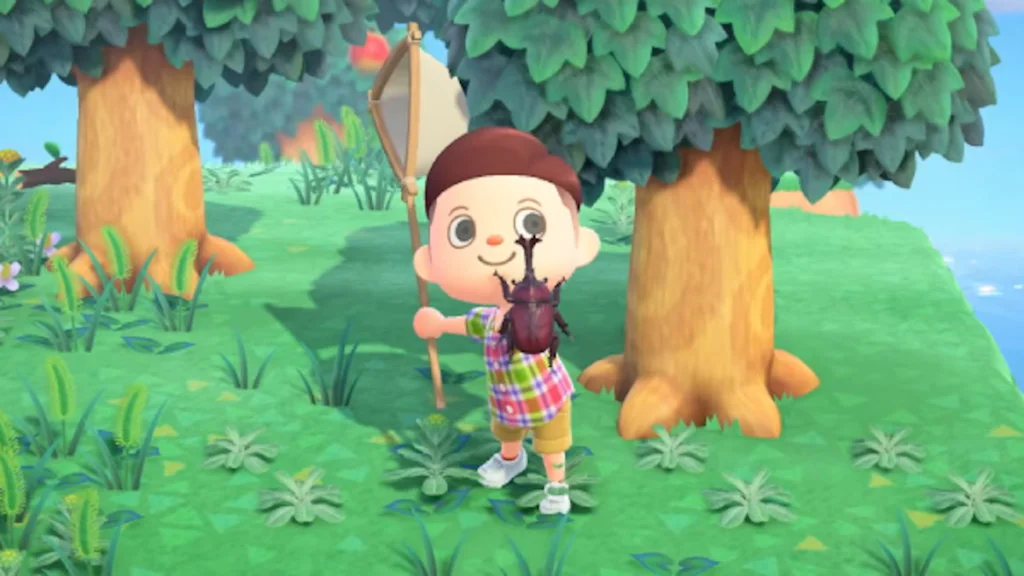 Animal Crossing New Horizons bichos