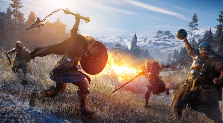 Imagen de Assassin's Creed Valhalla permitirá derrotar a los enemigos más poderosos de un solo golpe