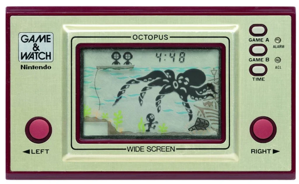 Consola GAME AND WATCH historia de Nintendo