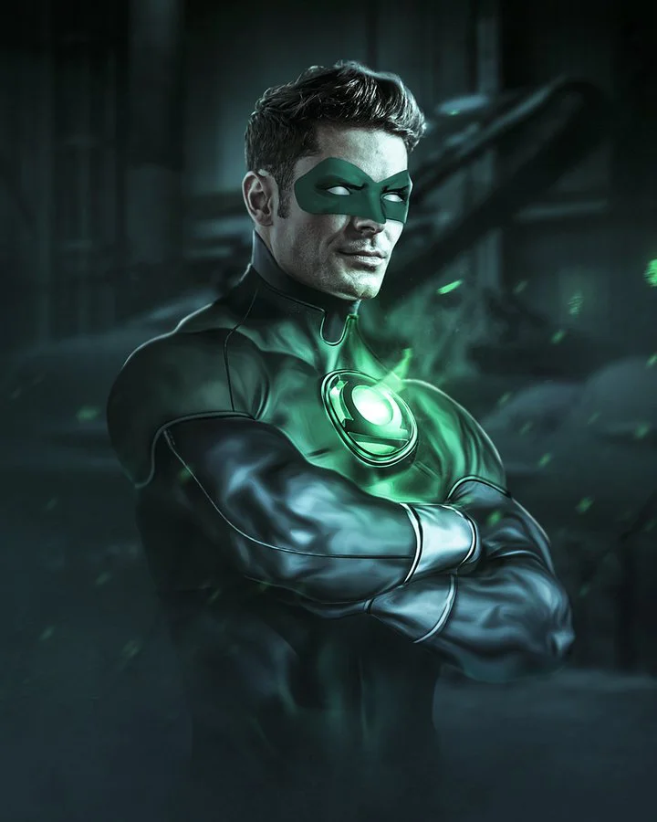 Zac Efron como Linterna Verde