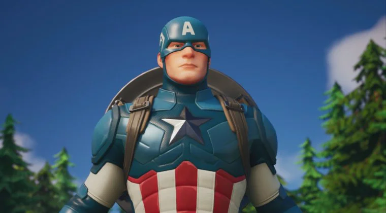 Imagen de Fortnite recibe al Capitán América a través de una nueva colaboración con Marvel