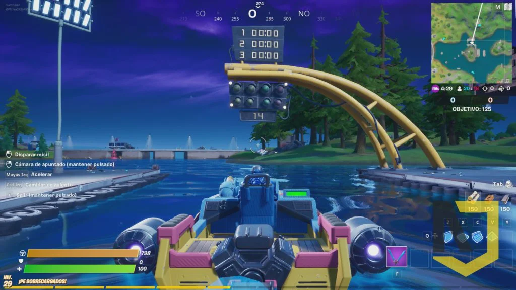 Fortnite carrera 2