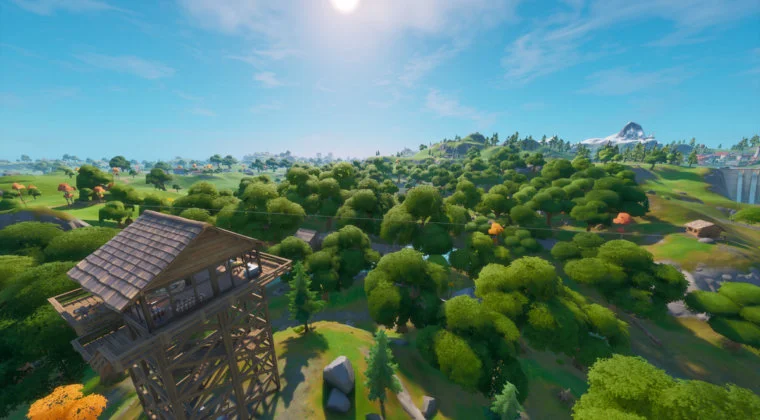 Imagen de Fortnite: Reúne círculos flotantes en Alameda Afligida