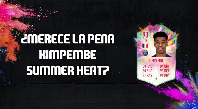 Imagen de FIFA 20: ¿Merece la pena Presnel Kimpembe Summer Heat? + Solución de su SBC