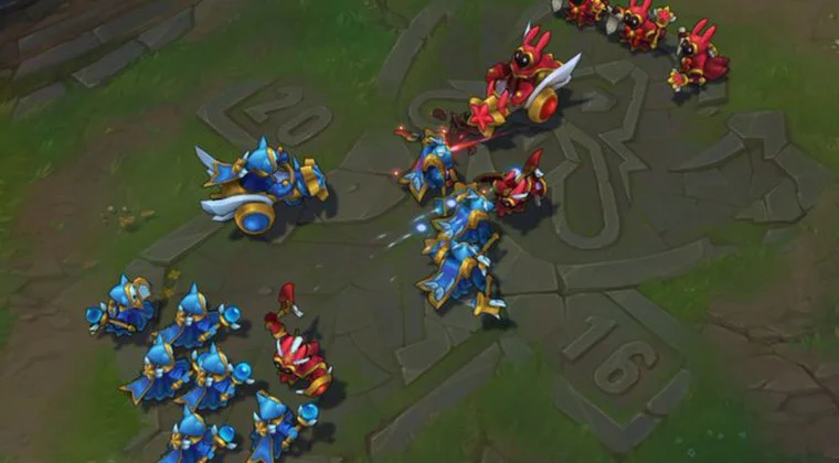 Imagen de Riot arreglará un error en LoL desde la alpha: los minions azules 'hacen más daño'