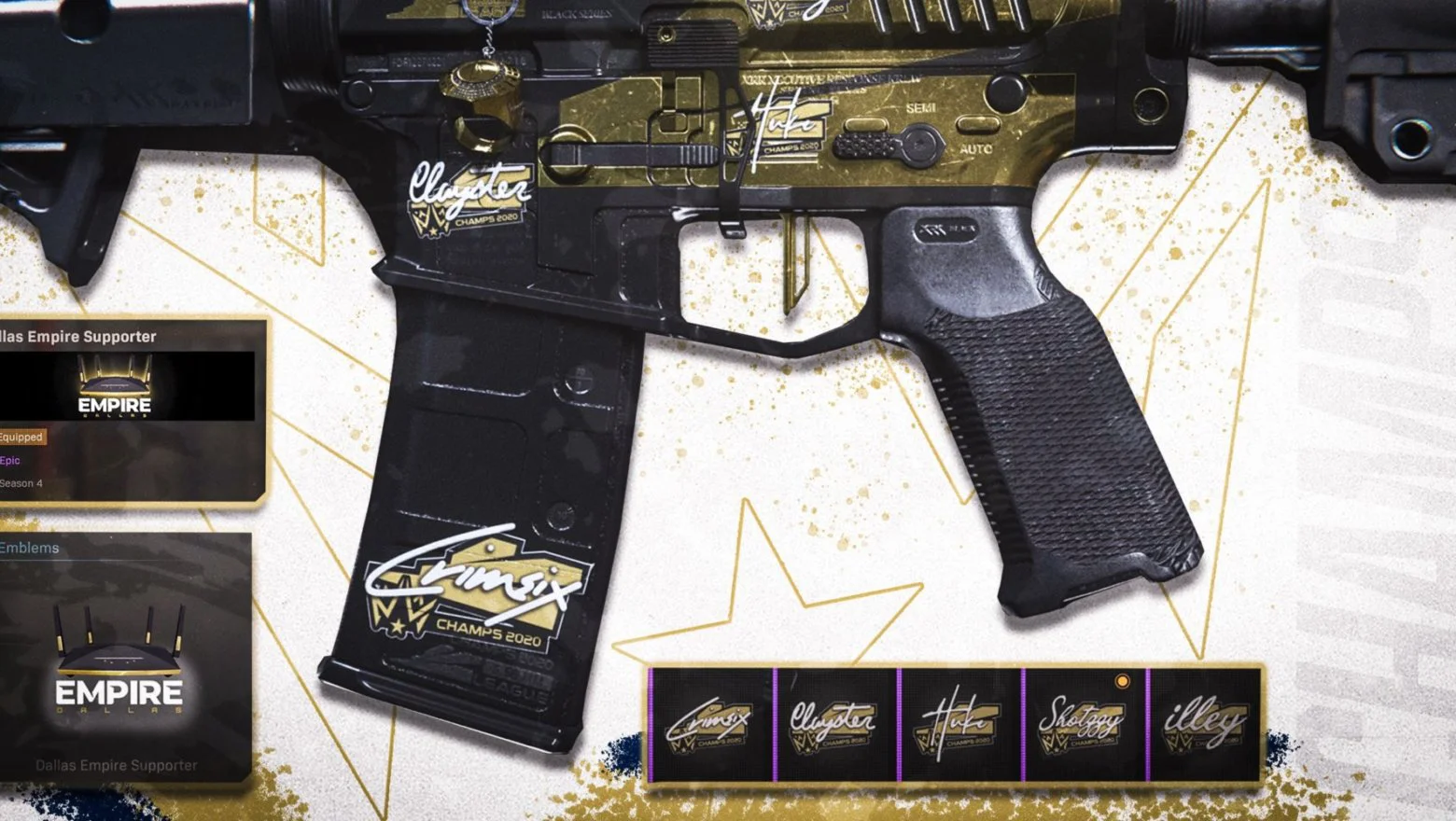 Modern Warfare y Warzone Champs Pack