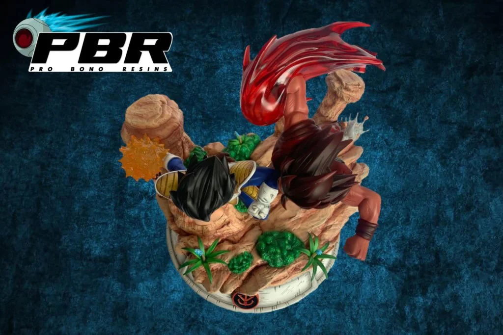 PBR Goku vs Vegeta 6 min